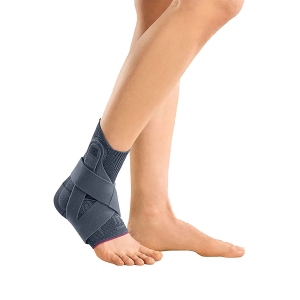 Бандаж голеностопный Medi Levamed active серый (на правую ногу, I) 
